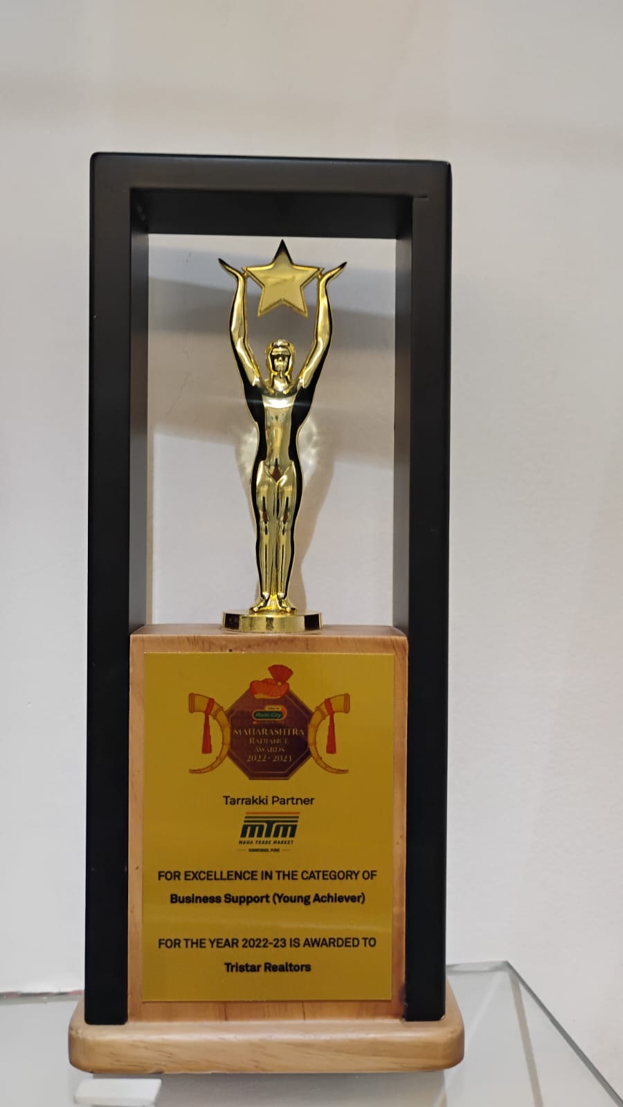 Tristar award recognition